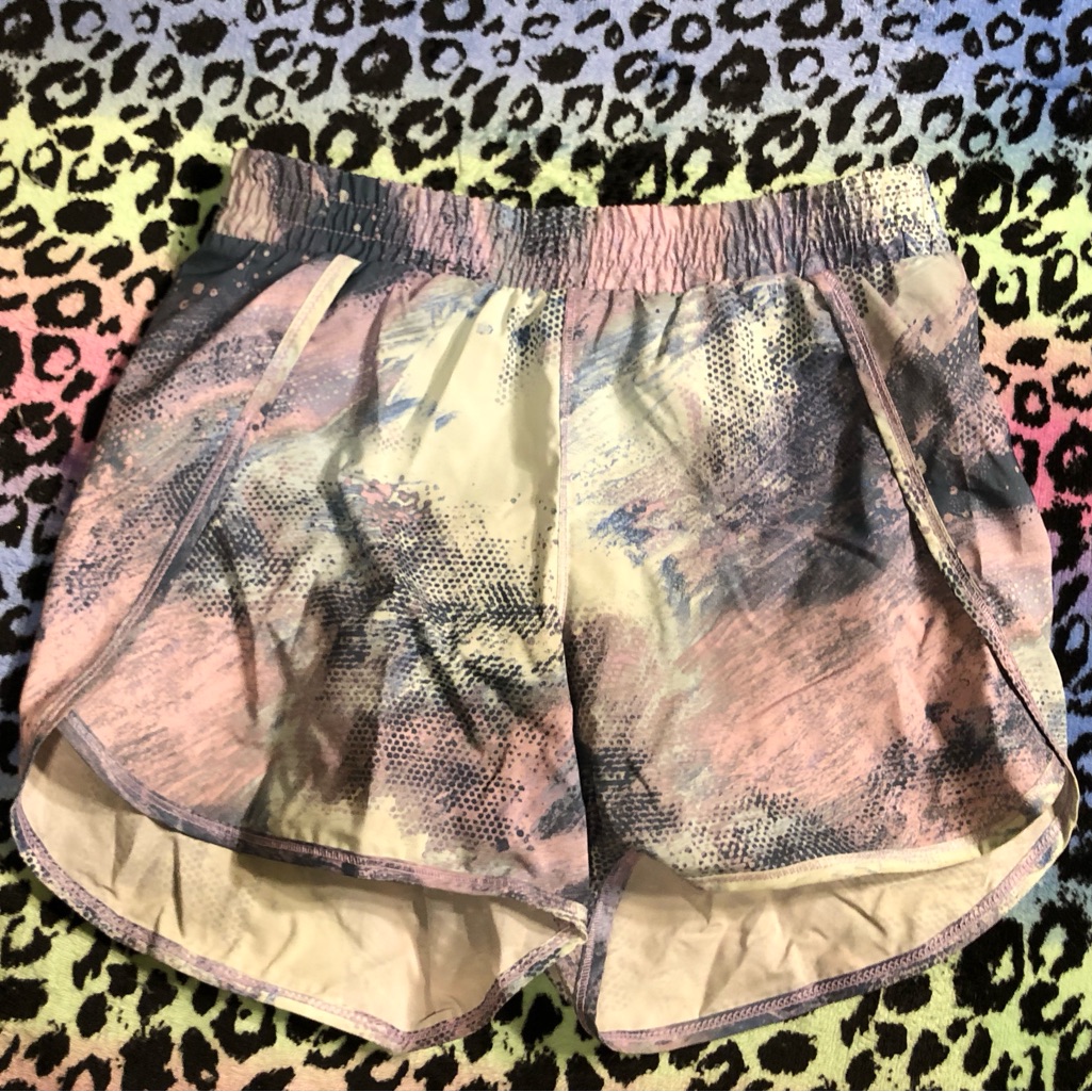 Multi Pattern Athletic Shorts